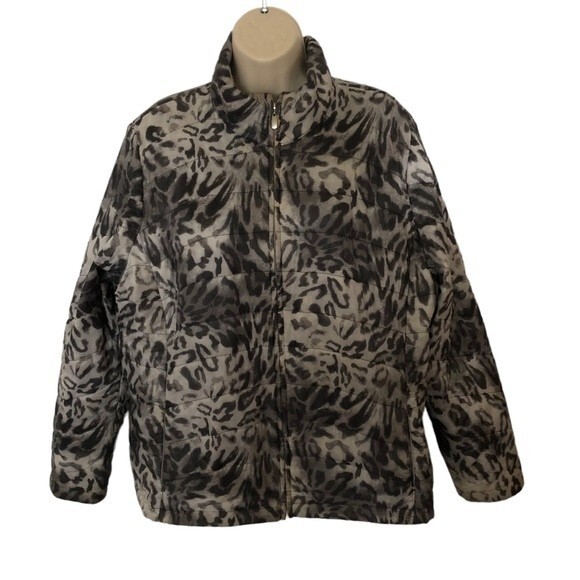 Alfred Dunner Lightweight Quilted Jacket Size 16 - Picture 1 of 7